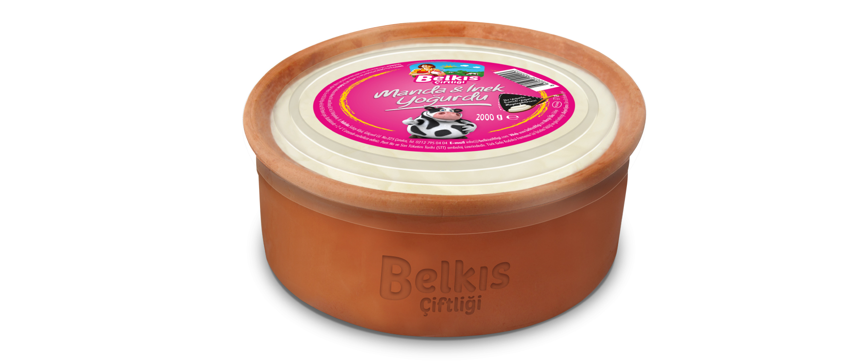 2000 GR MANDA-İNEK ÇÖMLEKTE YOĞURT TOPTAN SATIŞ
